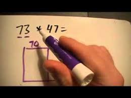 Here is a multiplication problem involving two decimal. Multiplication Using The Area Model Youtube