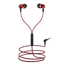 Connect your bluetooth a bluetooth headset/headphones with a microphone. Boat Bassheads 162 In Ear Wired Earphones With Mic Raging Red Amazon In Electronics
