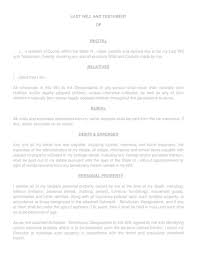 Assets normally pass to the spouse upon the death of the testator. Last Will And Testament Template Free Last Will Pdf Formswift