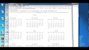 Python 3 Print Calendar Di 2020