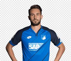 Цубер стивен / steven zuber. Steven Zuber T Shirt Tsg 1899 Hoffenheim Polo Shirt Sleeve T Shirt Tshirt Blue Sport Png Pngwing