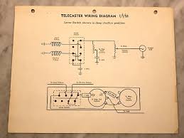 Typical standard fender telecaster guitar wiring. 1953 Fender Telecaster Wiring Diagram The Reliquary Reverb