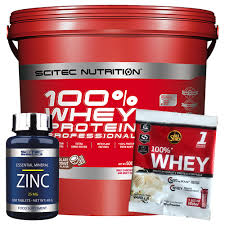 100% whey protein professional este o formulă 100% ultrafiltrată din concentrat de proteină de zer, care conţine cantitatea corăspunzătoare de aminoacizi, şi măreşte eficient nivelul celui mai puternic. Scitec 100 Whey Protein Professional 5000g Eimer