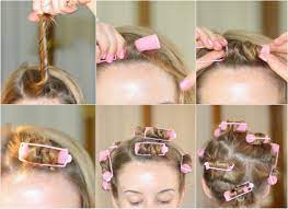 Go with texture spray at the roots for added lift, a shine serum for smooth ends and a. Howto Curl Short Hair Using Cheap Foam Rollers How To Curl Short Hair Foam Rollers Hair Curlers For Short Hair