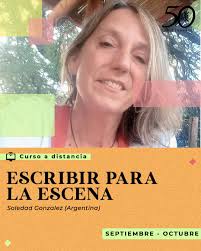 CursosytalleresCELCIT #50Aniversario Curso a distancia ESCRIBIR PARA LA  ESCENA