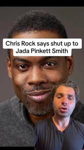 Chris Rock says shut up to Jada Pinkett Smith. #chrisrock #willsmith  #jadapinkettsmith #charlesperalo #celebrities #greenscreen