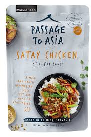 This satay chicken stir fry is a firm favourite at my local chinese take out! Satay Chicken Passage Foods