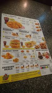 This was off the menu. Texas Chicken Menu Nz