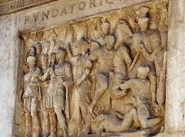Dacians: Frieze of Trajan's conquest reused on the so-called Arch ...