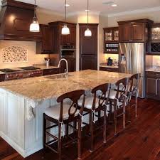 Traditional Dark Cabinets Light Island Kitchen Design Ideas Pictures Remo Kitchen Design Ideas Dark Cabinets Dark Kitchen Cabinets Kitchen Without Backsplash