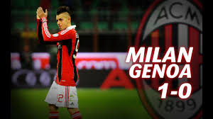 Avessimo pareggiato con napoli e inter e vinto con parma e genoa avremmo gi. Milan Genoa 1 0 Youtube