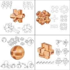 Each of these wooden brain teaser puzzles is brilliantly made and robust enough for even the most boisterous of little boys. Once Zy Time Puzzles Wooden Puzzles Games Burr Puzzles Jigsaw Lock 3d Handmade Brain Teaser Intellectual Educational Toys For Kids Adults Mini Size 9pcs Set Toys