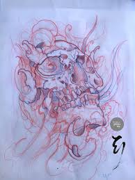 Color also plays a role. Skull Tattoo Design Japanese Tattoo
