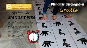 Este es un juego de memoria en el que se sustituyen números por palabras. Juegos Pies Y Manos Descarga Pdf Gratis Youtube
