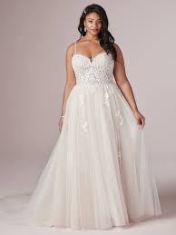Very often, the vertical seams have a relief, which makes the body look visually slimmer. Marisol By Rebecca Ingram Wedding Dresses And Accessories A Line Wedding Dress Spaghetti Strap Wedding Dress Wedding Dresses With Straps