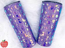 Cricut tutorial with daisy multifacetica: Best Epoxy For Tumblers And How To Make Glitter Tumblers