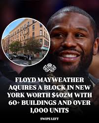 Floyd Mayweather just dropped $402M