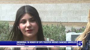 Memorial honoring slain DPS Trooper Moises Sanchez unveiled in Weslaco