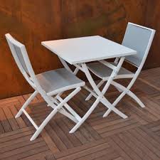 • table basse de jardin carrée • matière : Table Pliante Carree En Alu Blanc 70 X 70 Cm Grace Mobilier De Jardin Achat Prix Fnac