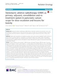 This page lists the symptoms of pancreatic cancer, and explains what to do if you are worried about any of these symptoms. Pdf Stereotactic Ablative Radiotherapy Sabr As Primary Adjuvant Consolidation And Re Treatment Option In Pancreatic Cancer Scope For Dose Escalation And Lessons For Toxicity