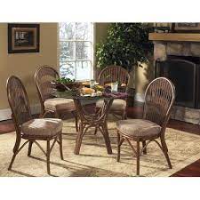 Bay Isle Home Wittig Dining Table Wicker Dining Set Dining Table In Kitchen Furniture