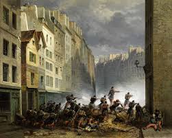 Gabe Paris Revolution 1830 Barricades In Streets Between Walls Of Buildings American War Of Independence French Revolution Paris
