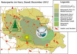 © staatsbetrieb geobasisinformation und vermessung sachsen (geosn) Zur Entwicklung Der Naturparke Im Harz Regionalverband Harz E V