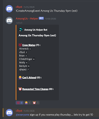 This bot, is a multipurpose bot for among us it has a guide for new players, you can also view maps with a simple command and it also has fresh memes (about among us) commands: Amongus Events Discord Bots