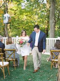 An intimate evening spent beneath string lights and among bare feet padding through fresh sod on the way. The Perfect Little White Dress For A Backyard Ceremony And Celebration Hey Wedding Lady