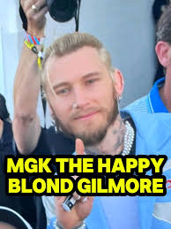 i need mgk to be in adam sandler's happy gilmore 2. mgk plays a tee shot at  the WM Phoenix Open 2025 at TPC Scottsdale