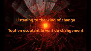 Scorpions Wind Of Change Lyrics Traduction Francaise Avec Images Chanson Je T Aime Encore Musique