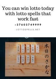 Lottery Spells That Work