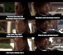 The Hunger Games Vs Battle Royale The Hunger Games Hunger Games Humor Hunger Games Memes Hunger Games