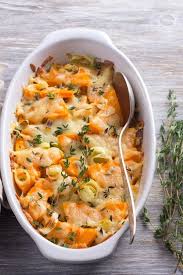 Kurbisauflauf Vegetarisch Mit Lauch Und Thymian Rezept Rezepte Rezepte Mit Lauch Gesunde Rezepte