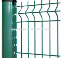 Painéis de cerca de metal curvo 3D fabricante de cerca de painel de grade  de malha de aço