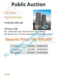 Hong leong bank, kuala lumpur, malaysia. Hong Leong Bank Upcoming Auction List Kl Auction House Facebook