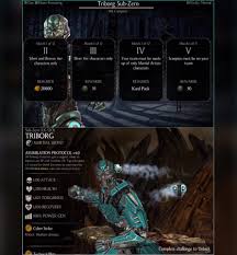 Please,i would like to unlock all mkx mobile skins possible.that's all.i'll not change ur wbid password and i''ll let know when i finish.i just . Mortal Kombat X Mobile Fan Community Cyber Sub Zero S Challenge Is Available The Last Triborg Character You Will Have 2 Weeks To Complete It You Need A Team Of Only Martial Artist