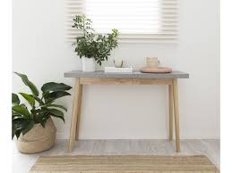 Mocka Nava Console Table With Piper Rug Console Table Styling Hallway Table Console Table