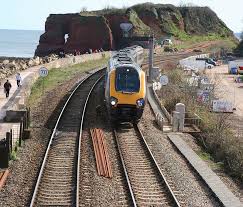 Dawlish Warren April 2015 Train British Rail Dartmoor National Park