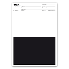 test charts