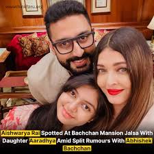 Aishwarya Rai Spotted At Bachchan Mansion Jalsa With Daughter Aaradhya Amid  Split Rumours With Abhishek Bachchan