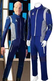 If there's a third time, and she. Star Trek Discovery Captain Lt Saru Costumes Starfleet Uniforms Takerlama Star Trek Discovery Captain Starfleet Uniform Cosplay Costumes