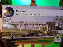 Saint Romain De Colbosc La Premiere Pierre Du Futur Centre Aquatique De Saint Romain De Colbosc Posee