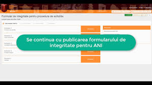 Indexul poate fi gsit la sfritul manualului. Ghid Completare Formular Integritate Ani Youtube