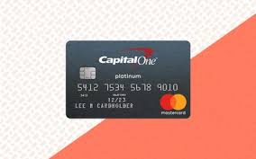 Go to capital one website. Platinum Mastercard From Capital One Review