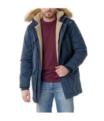 5 poches zippées ou boutonnée sur le devant du parka. Parkas Chaudes D Hiver Pour Homme Atlas For Men