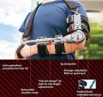 Elbow ROM Hinged Brace Extension Post-Op Range of Motion w/ Hand Grip and  Sling | eLife