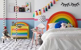 Design a modern kids room with our removable kids wallpaper and murals that your little one will love for years to come! Creative Rainbow Decoration Ideas Bright Colors In Kids Bedrooms