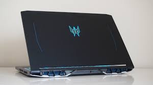 It's mostly black throughout the design, save for red accents sprinkled here and there. Acer Predator Helios 300 Review Rock Paper Shotgun