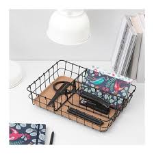 Pleja Schreibutensilienfach Schwarz Ikea Deutschland Desk Organization Desk Organization Ikea Ikea